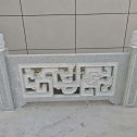 白山芝麻白河道栏杆 桥栏杆