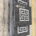白山英国棕回纹雕刻版