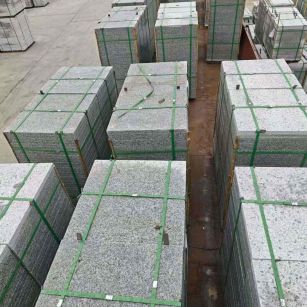 白山芝麻白地铺板  地铺石