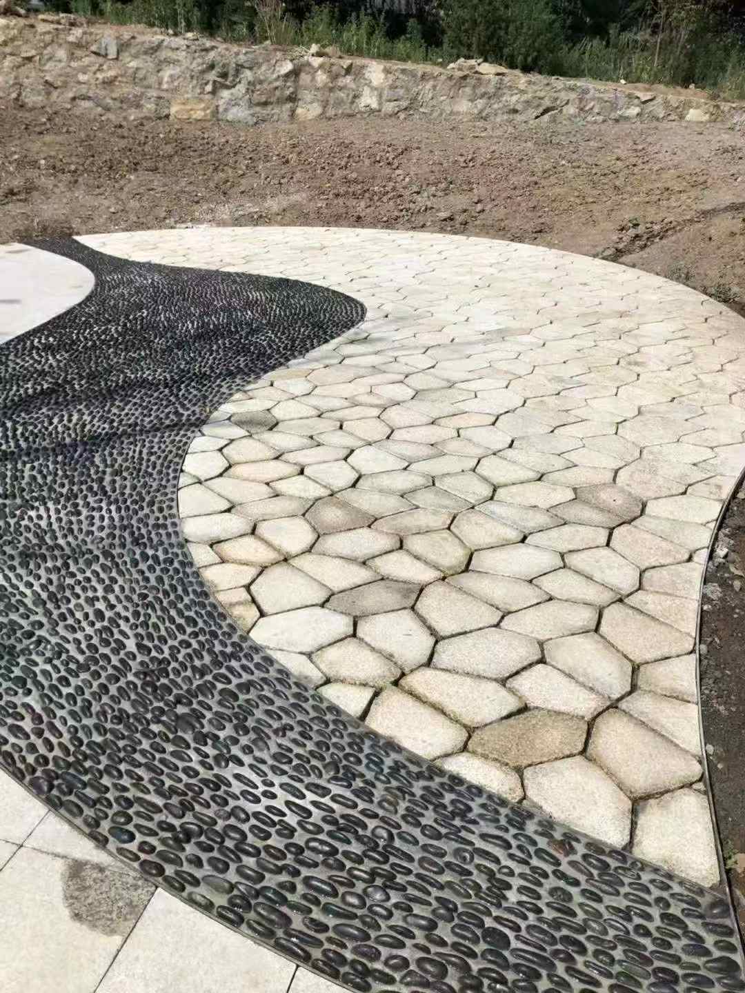 白山冰裂纹 碎拼